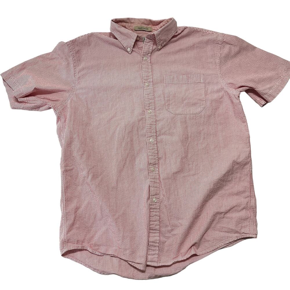 L.L. Bean Pink Casual Button Down Shirt